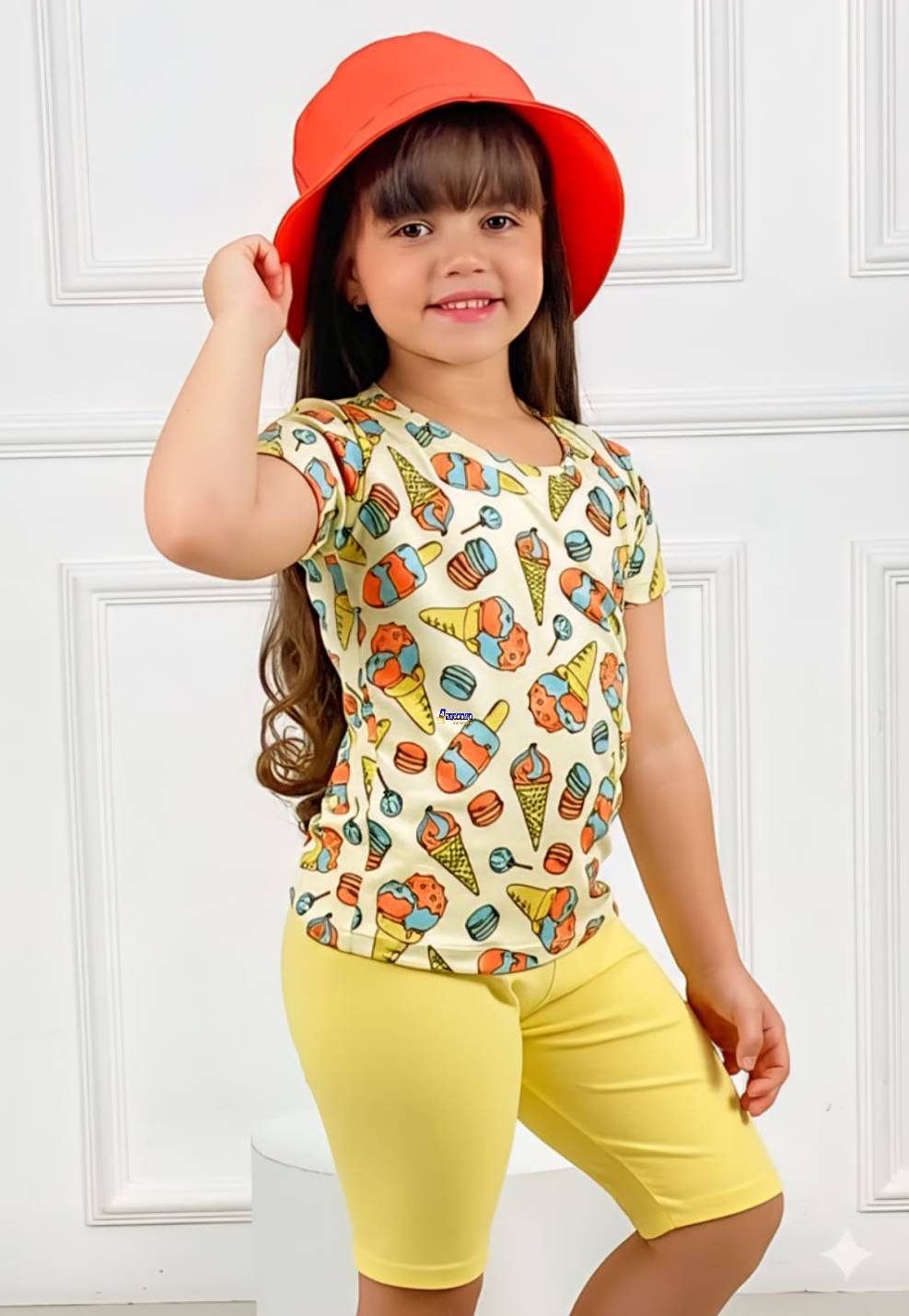 Tshirt Feminina Infantil Estampada