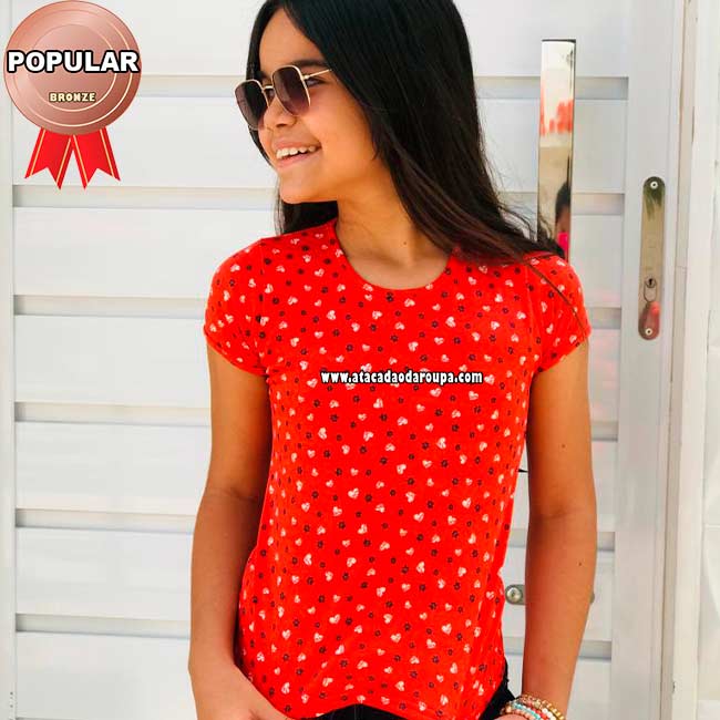 Blusa Juvenil Microfibra 