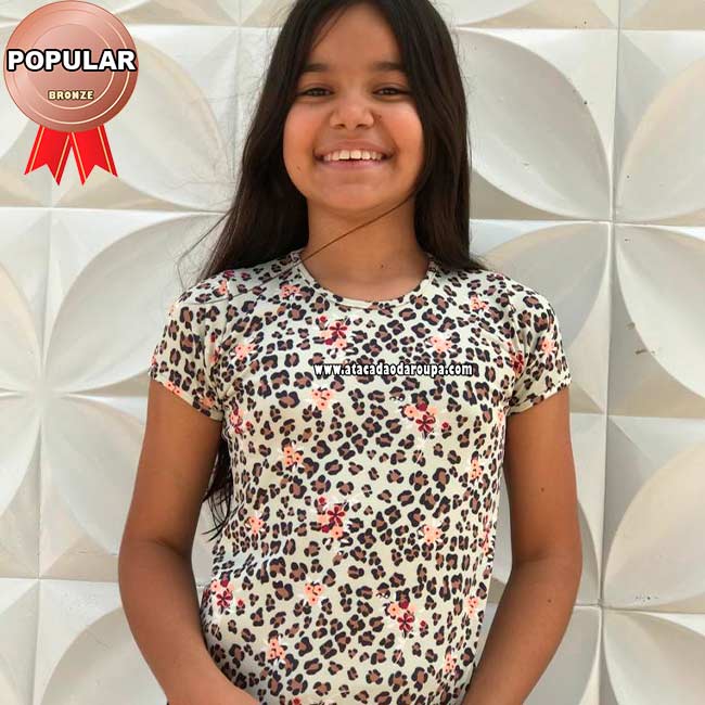 Blusa Juvenil Microfibra 