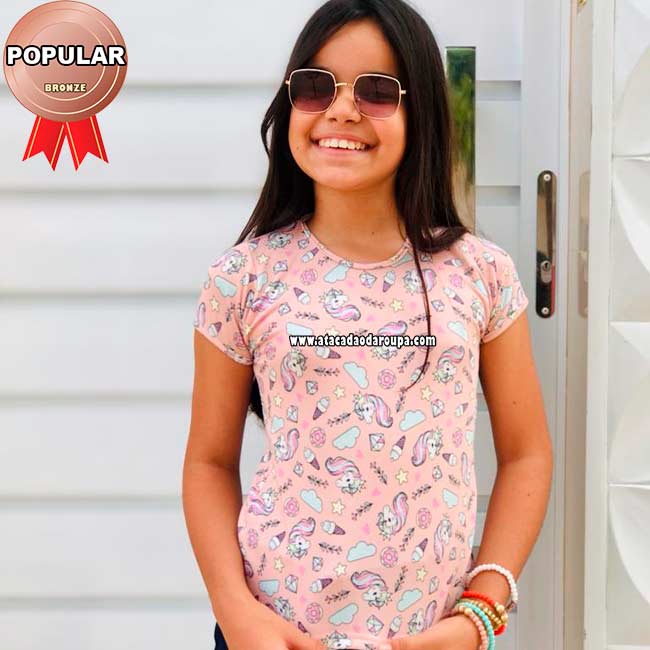 Blusa Juvenil Microfibra 