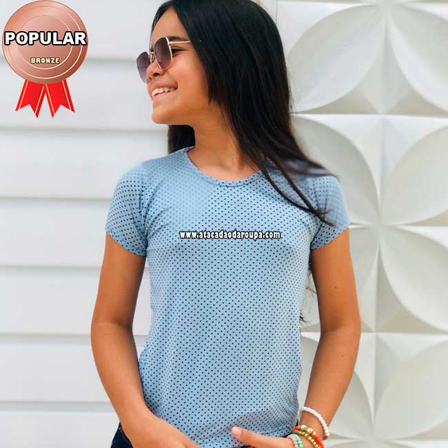 Blusa Juvenil Microfibra 