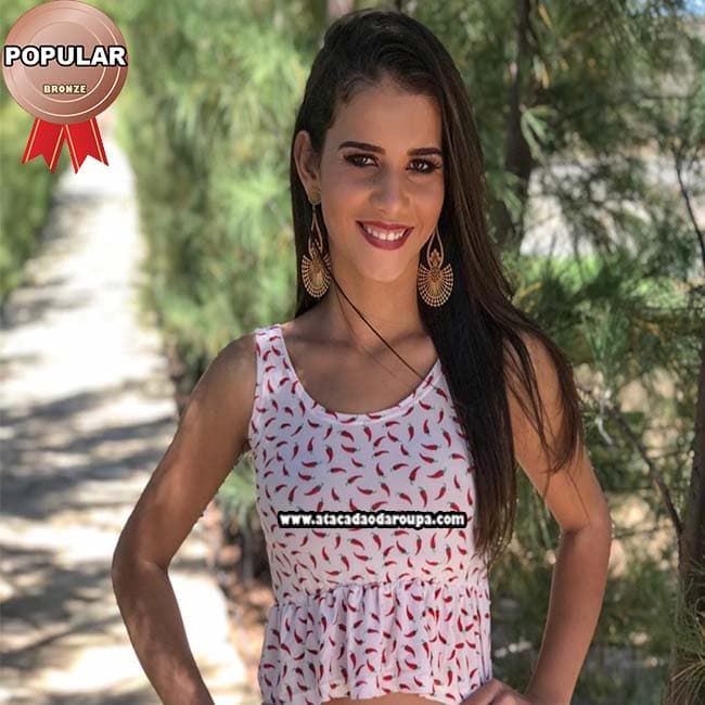 Blusas Modinha Liganete juvenil