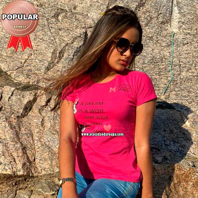 Blusas Juvenil Algodão