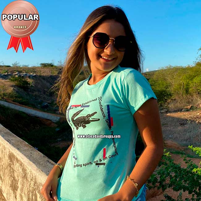 Blusas Juvenil Algodão