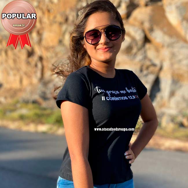 Blusas Juvenil Algodão