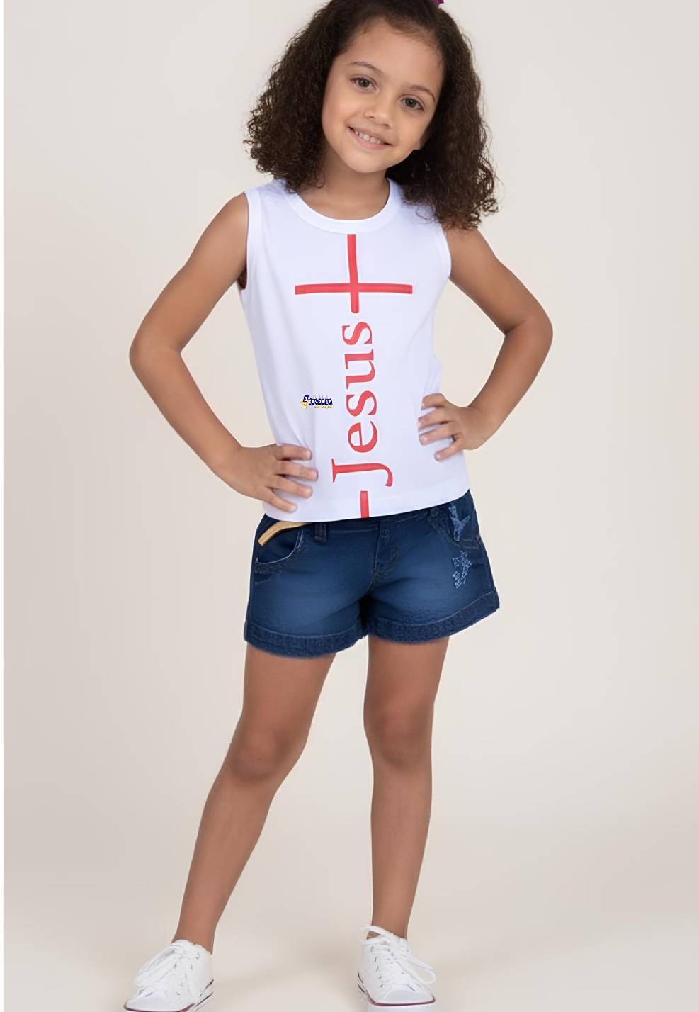 Blusa Infantil Feminina Frases Evangélica