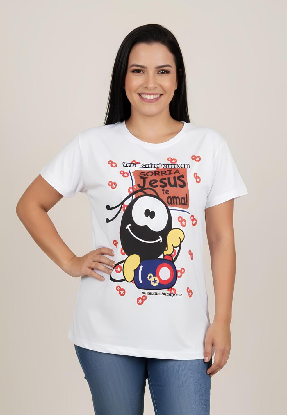 Blusas Estampas Evangêlicas