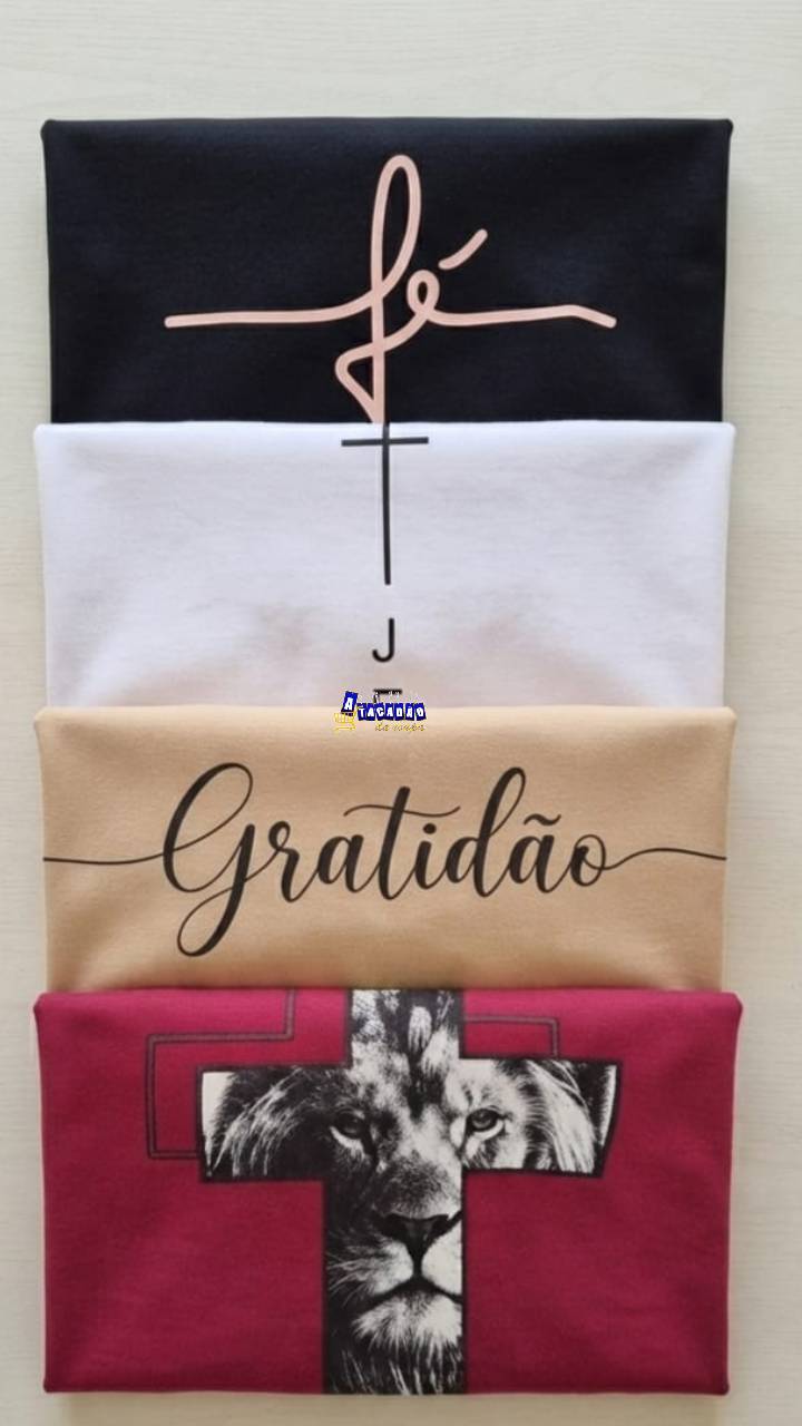 Camisa Masculina Algodão Frases Cristã
