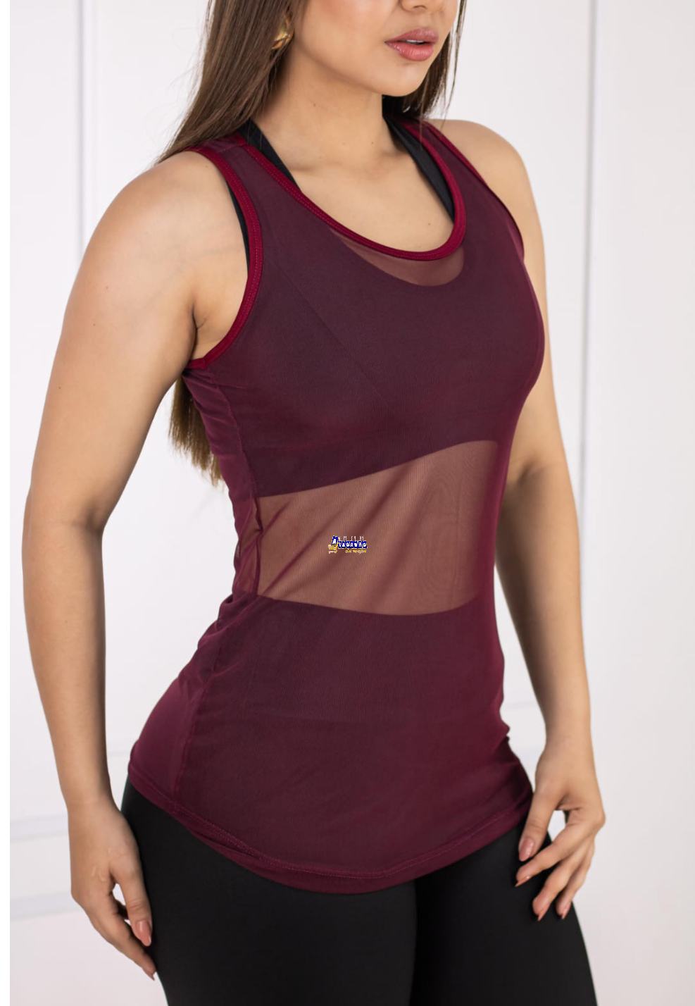 Blusa em Tule Transparente