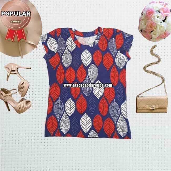 Blusa Feminina Malha Leila M