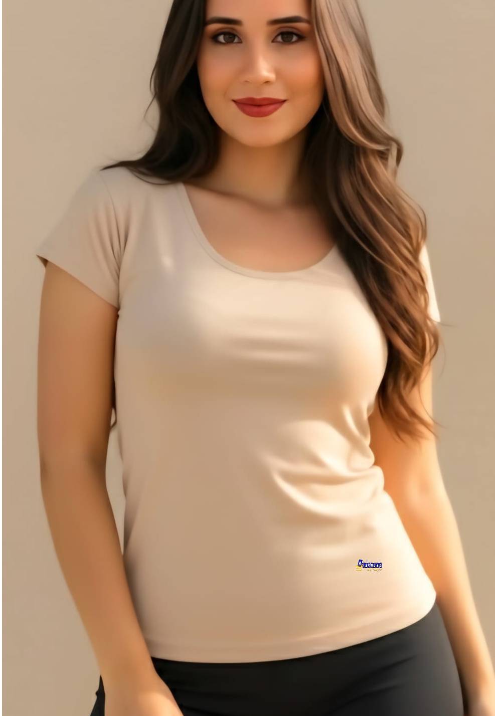 Blusa Segunda Pele Manga Curta Blusa Segunda Pele Manga Curta