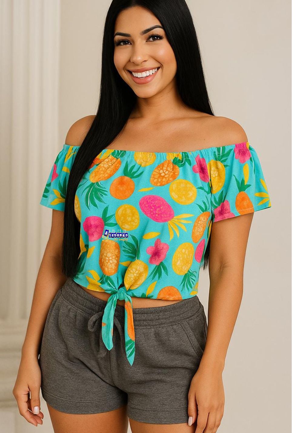 Blusas Em Malha Estampas Frutas Blusas Em Malha Estampas Frutas