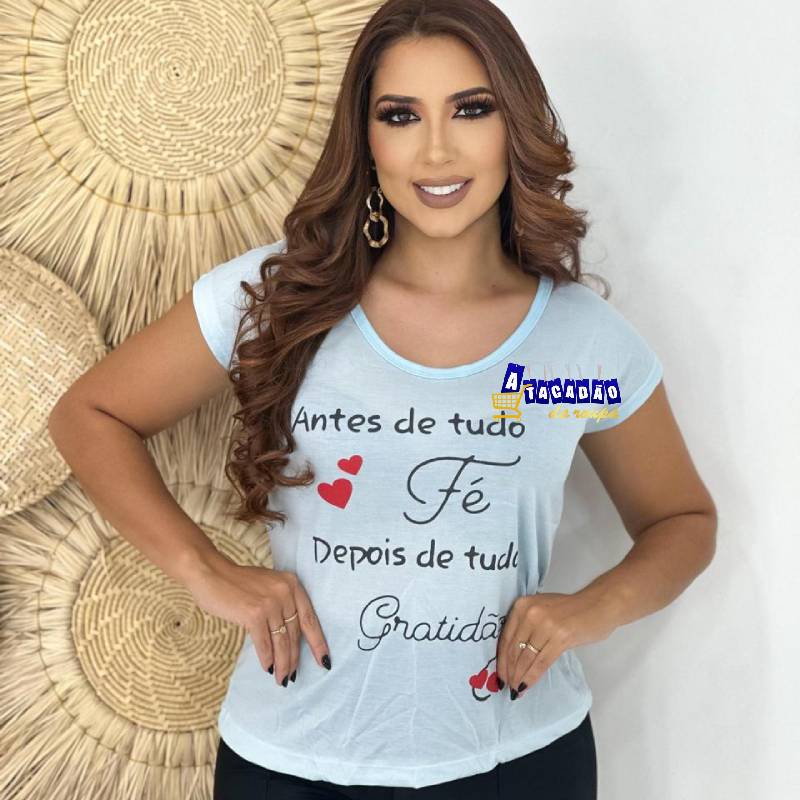 Blusas Feminina Estampa Sortidas
