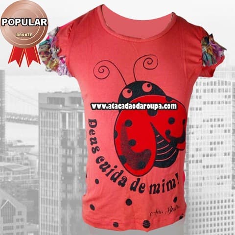 Blusas Modinha Infantil