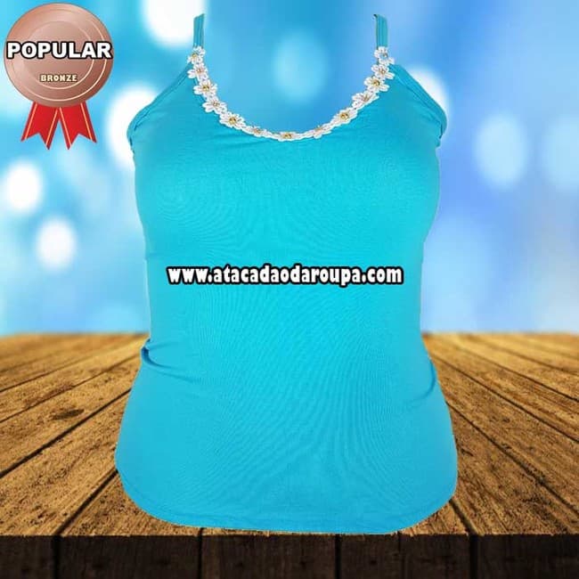 Blusas Modinha Alçinha Colorida M