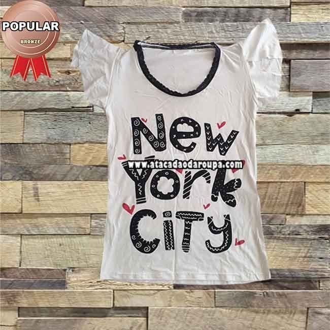 Blusas Modinha Variadas Juvenil 8 a 12 Anos