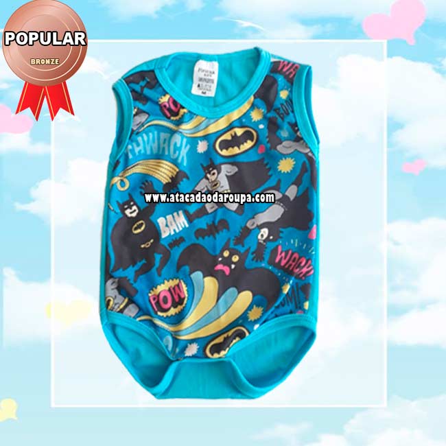 Body Bebê Sublimados Masculino