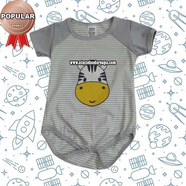 Body Bebê Safari Recem Nascido