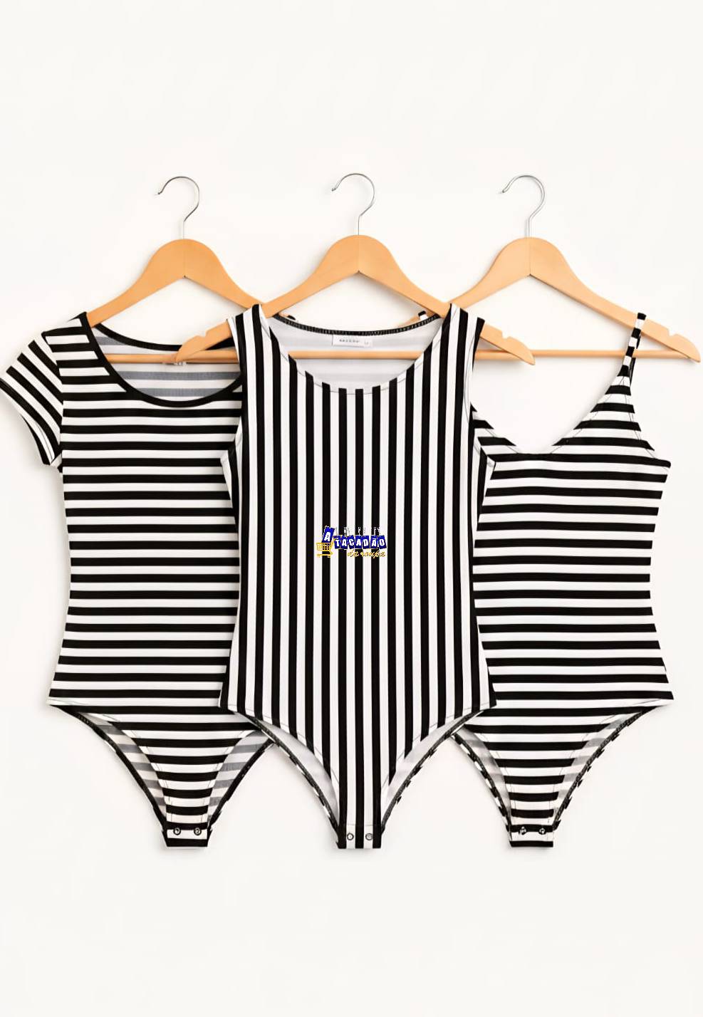 Bodys Feminino Listrado