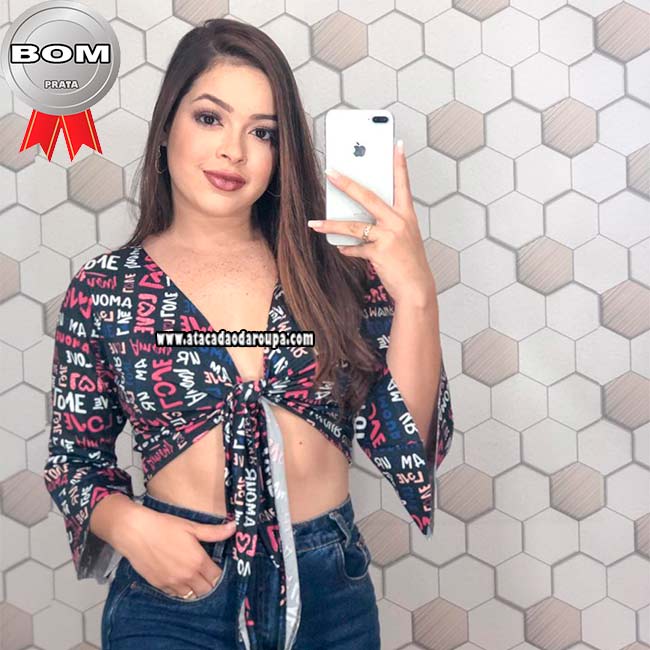 Cropped Manga Longa M