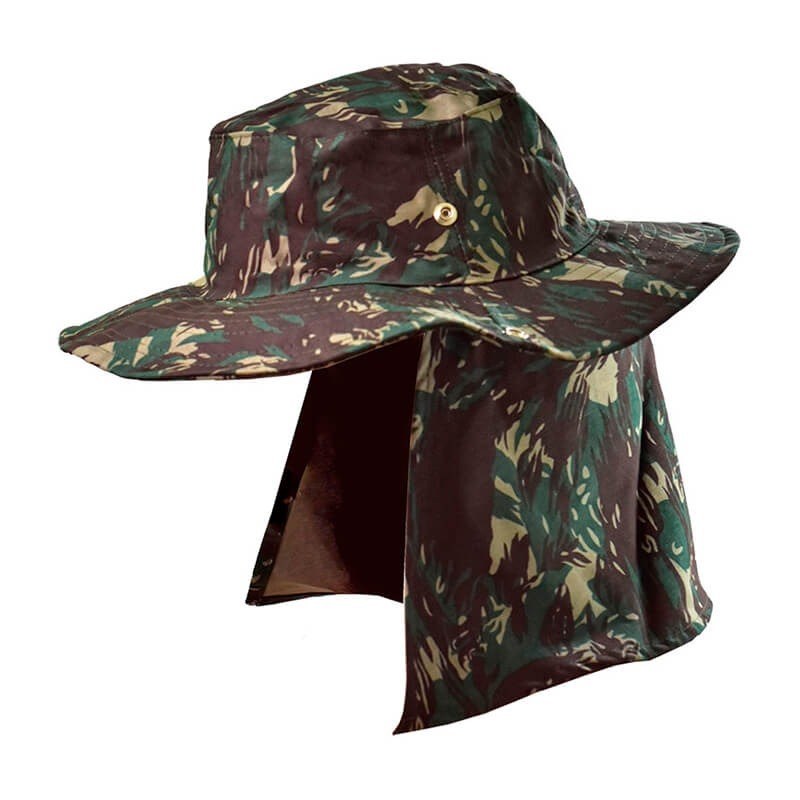 Chapéu Camuflado Militar 