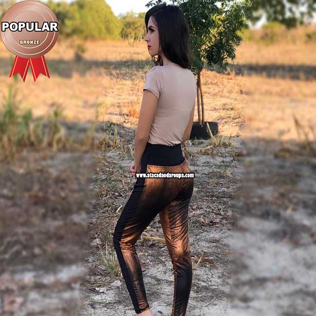 Calça em Napa com Suplex G