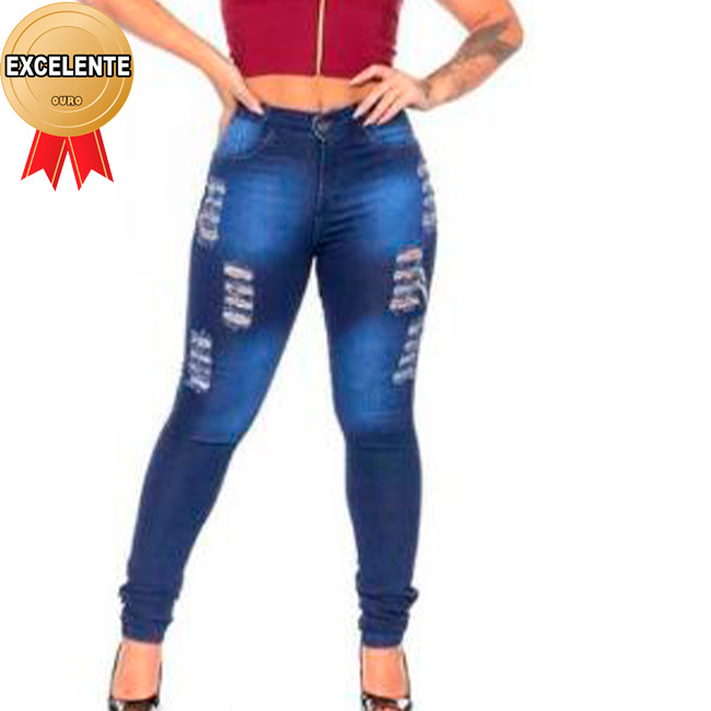 Calça Jeans Destroyed