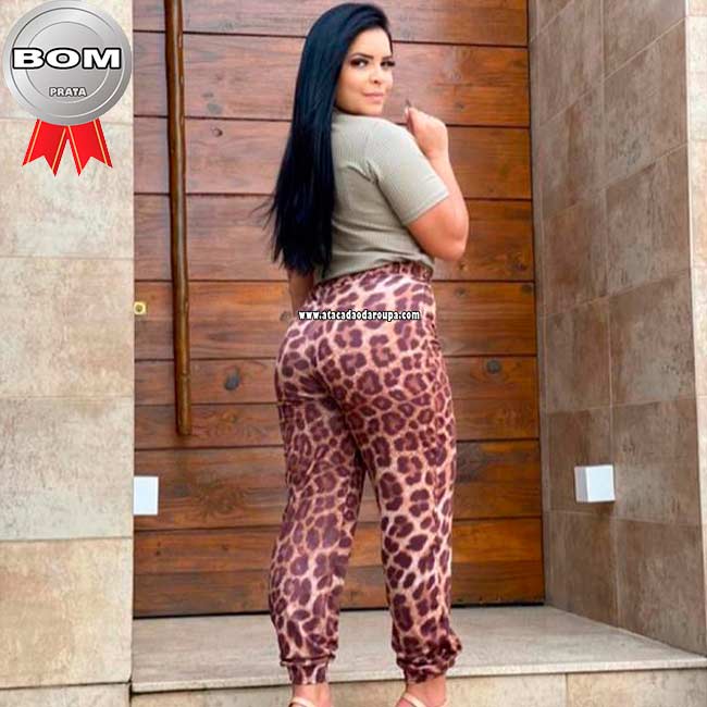 Calça Jogger de Malha M