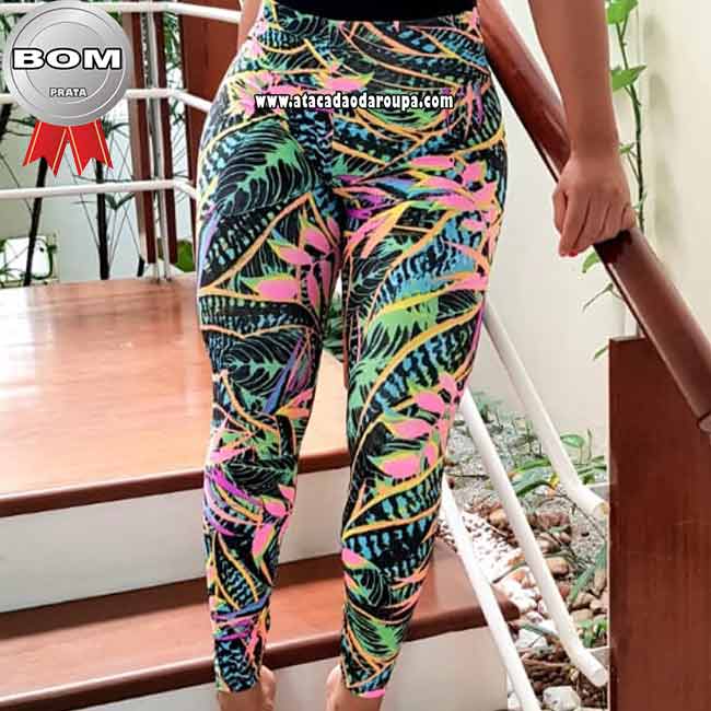 Calça Legue Suplex Estampada