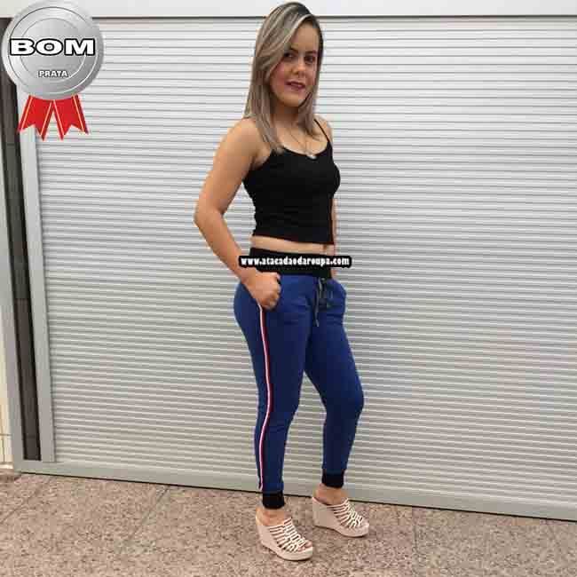 Calça Moletinho Cós Ribana P/M