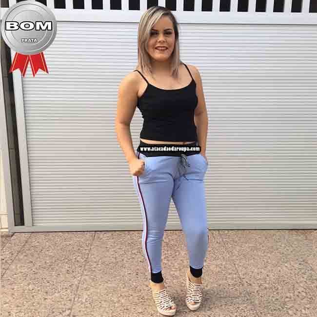 Calça Moletinho Cós Ribana P/M