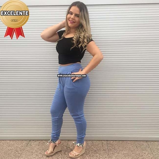 Calça Moletom Feminina Adulto