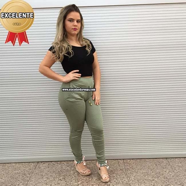 Calça Moletom Feminina Adulto