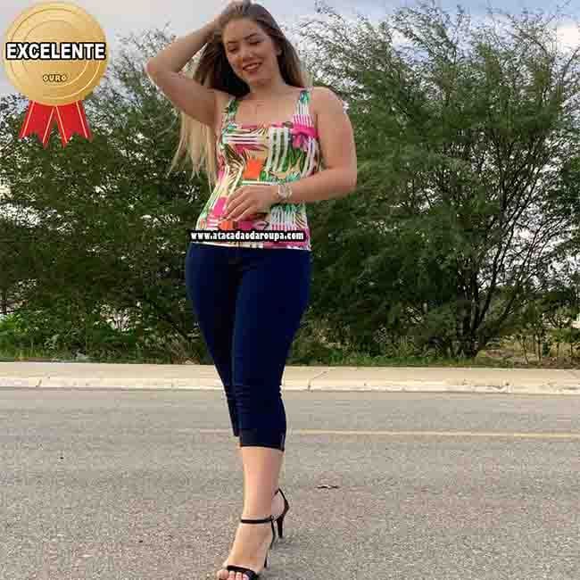 Calça Jeans Cigarrete
