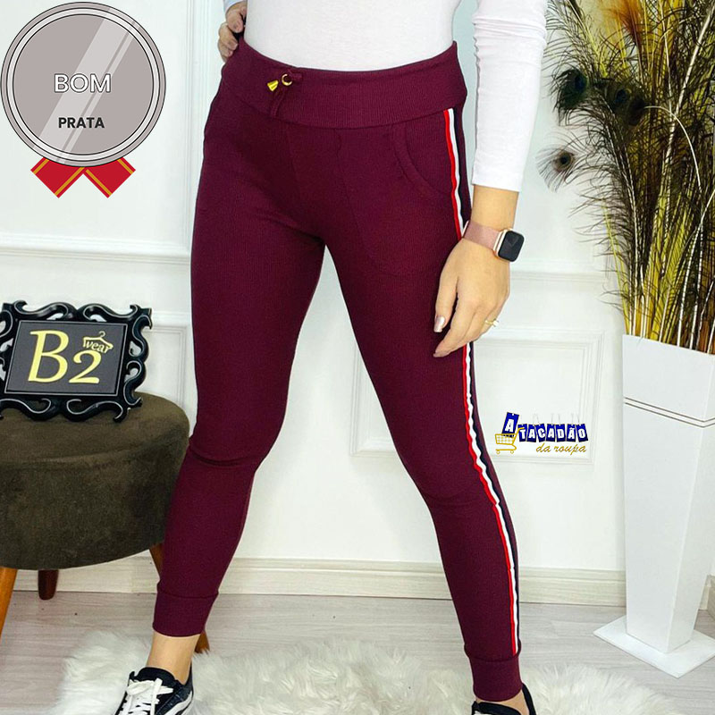 Calça Ribana Listras Laterais