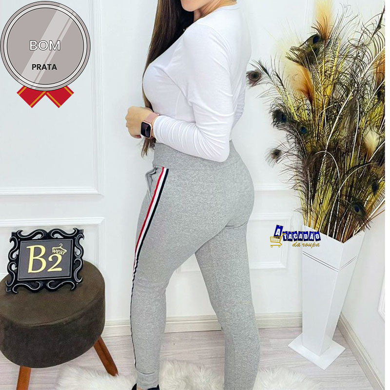 Calça Ribana Listras Laterais