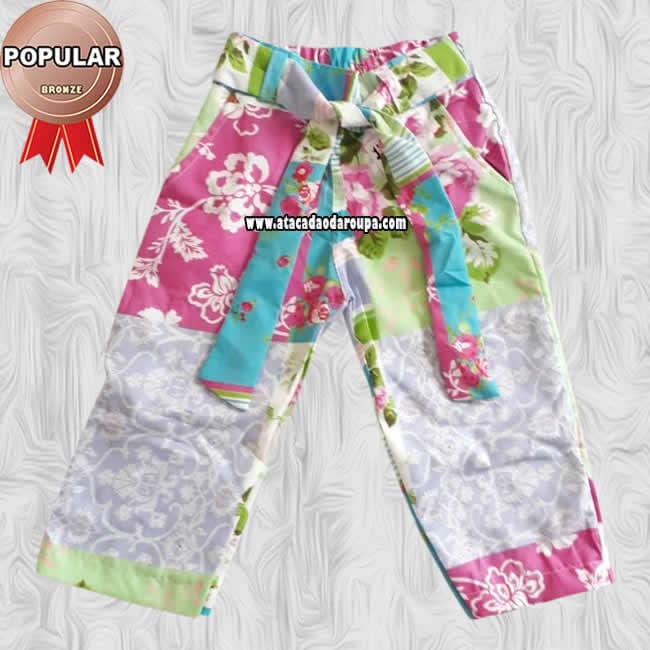 Calça Infantil Tricoline