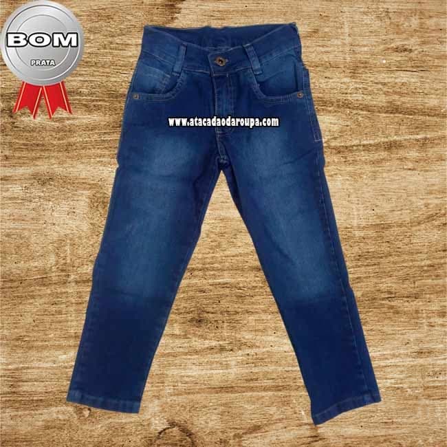 Calça Jeans Infantil 4 a 10 Anos