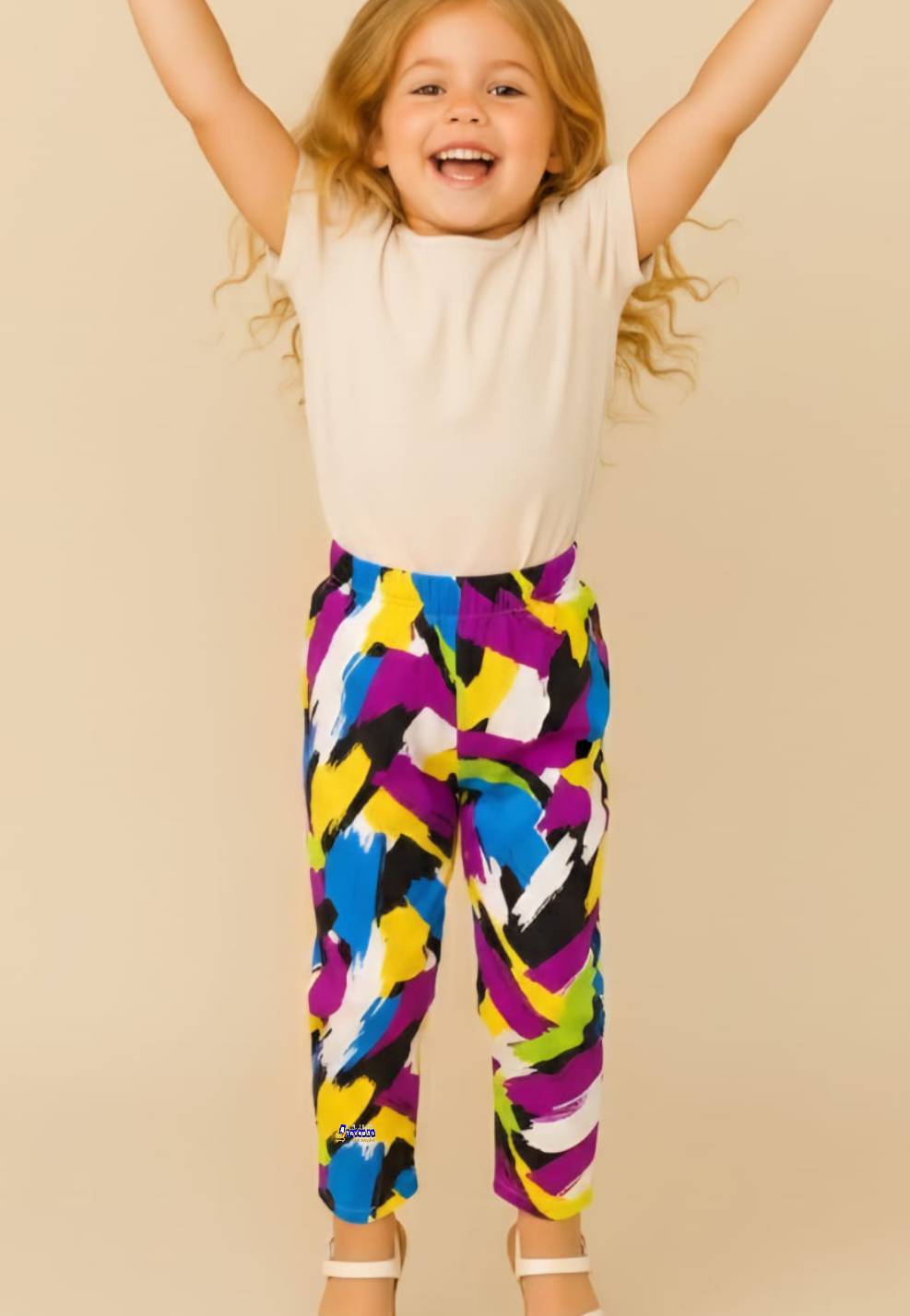Calça Estampada Infantil Feminina