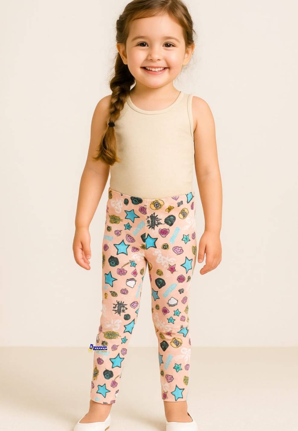 Calça Infantil legging Cotton