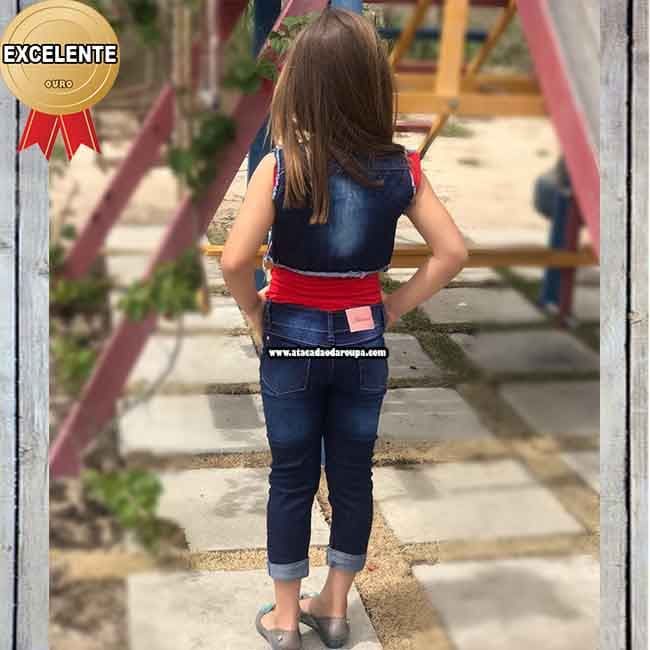 Calça Jeans Cigarrete Infantil