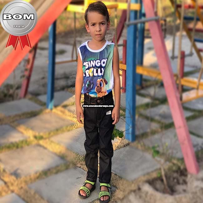 Calça Jeans Infantil 4 a 10 Anos