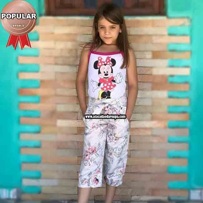Calça Infantil Tricoline