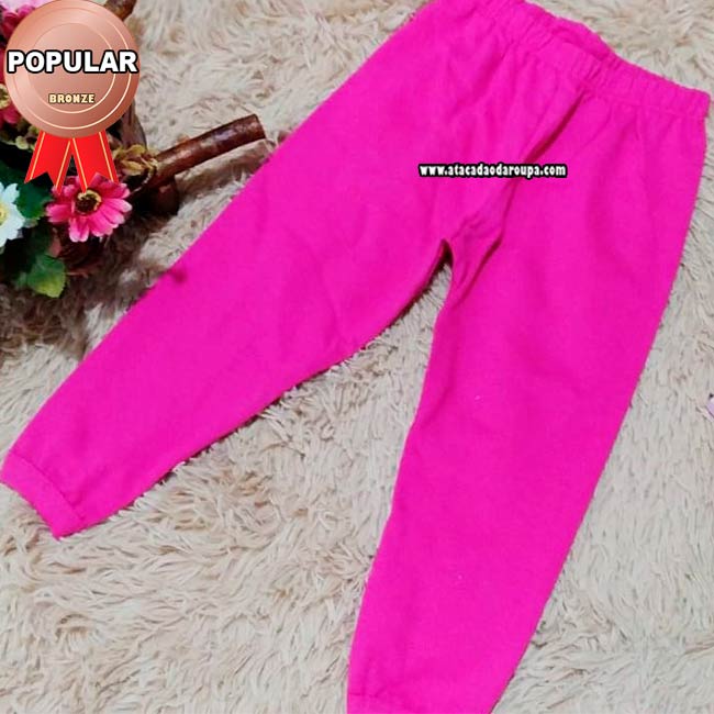 Calça Infantil Moletinho 2 a 6 Anos