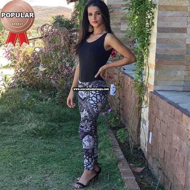 Calça Legging Cacharrel Juvenil 12 a 15 anos