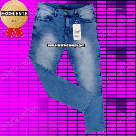 Calça Jeans Masculina Plus Size