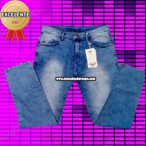 Calça Jeans Masculina Plus Size