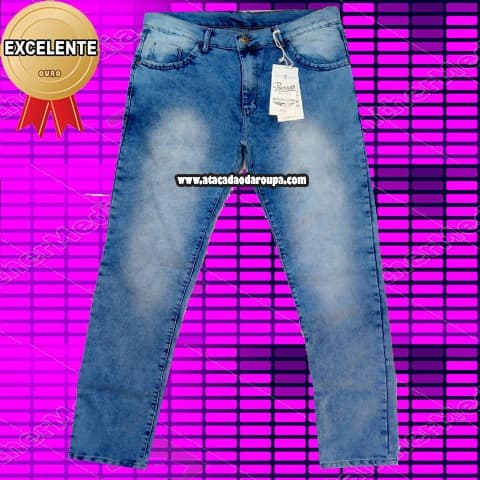 Calça Jeans Masculina Plus Size