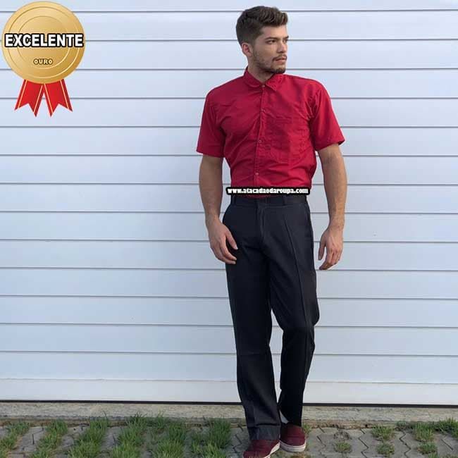 Calça Social Risca de Giz