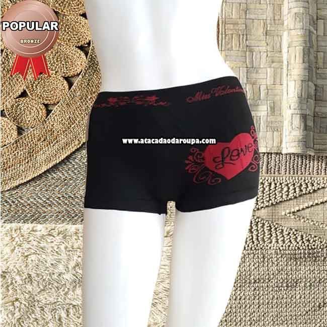 Calçinha Boxer Feminina